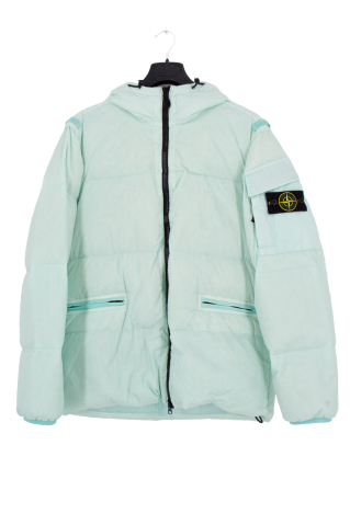 Stone Island Garment Dyed Crinkle Reps Down Jacket