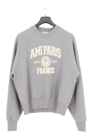 AMI Paris Logo Print Sweatshirt